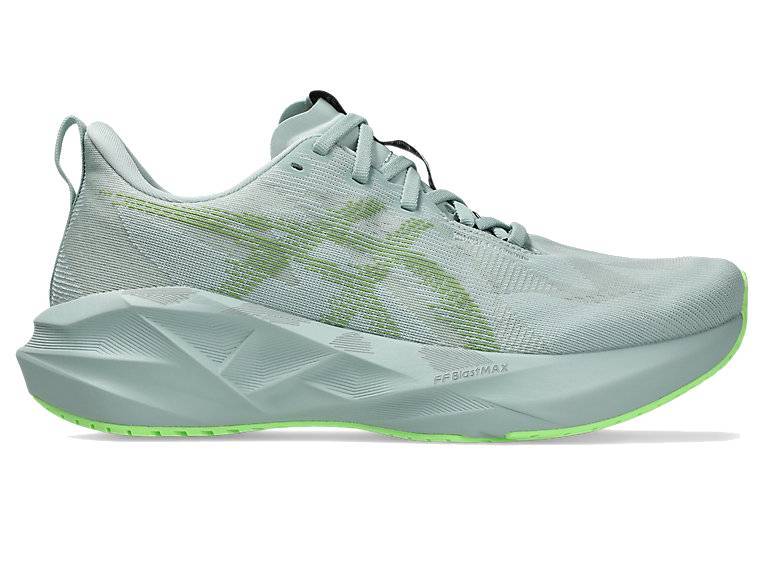 アシックス Pantofi Alergare Barbati Asics Novablast 5 Cold Moss Light Orange