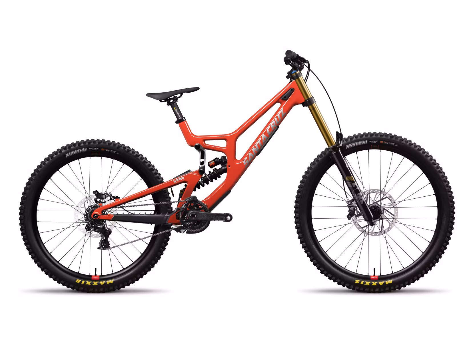 Bicicleta Santa Cruz V10 8 CC MX X01-Kit Gloss Red | StoneFeet