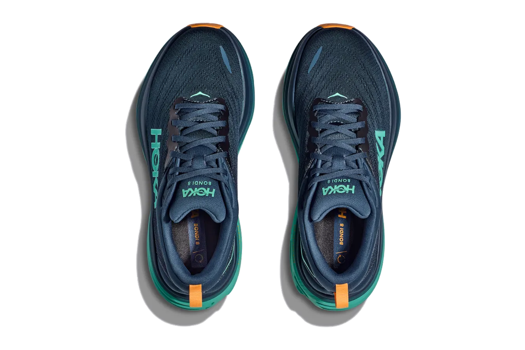 Pantofi Alergare Hoka Bondi 8 Midnight Shoreline | StoneFeet
