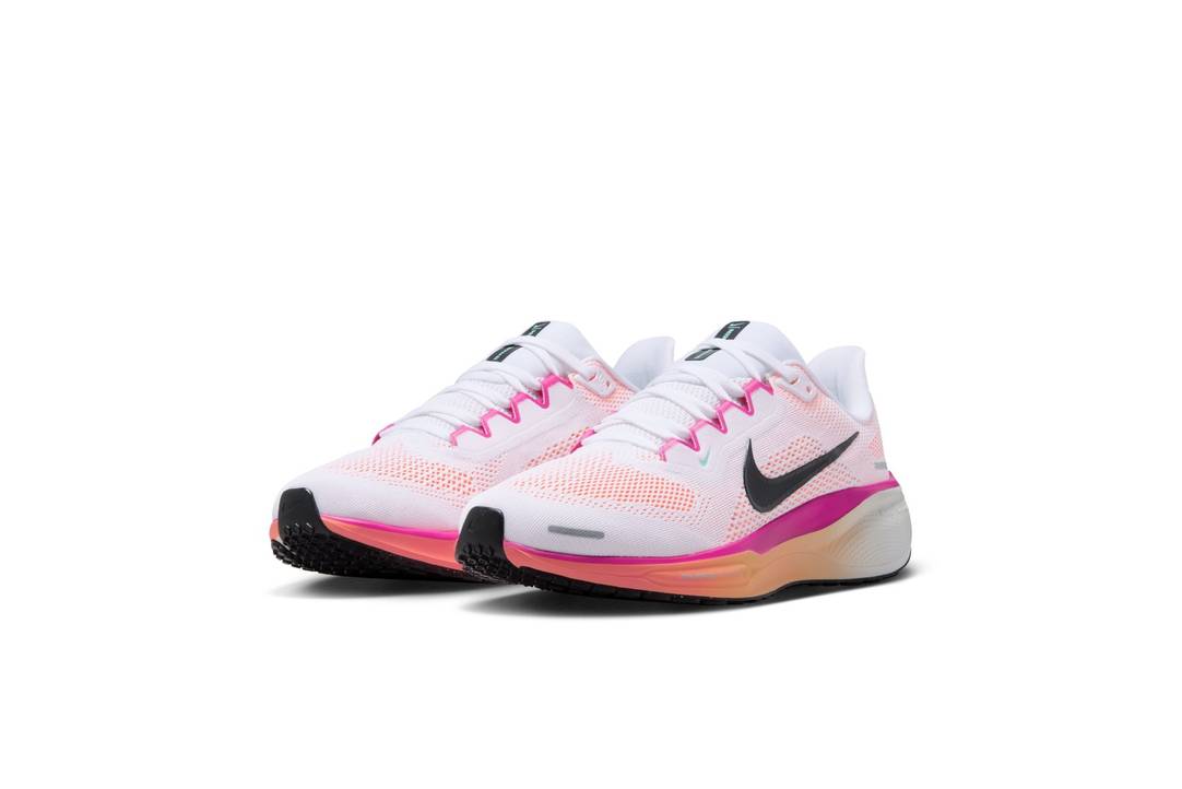 Pantofi Alergare Dama Nike Air Zoom Pegasus 41 White Black Pink