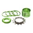 Kit Single Speed Reverse 13T Green