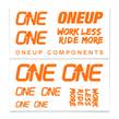 Set stickere ghidon OneUp Components Decal Kit ORANGE