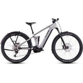 BICICLETA ELECTRICA CUBE STEREO HYBRID ONE22 RACE 800 ALLROAD SILVER