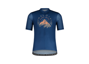 Tricou Bicicleta Jersey Maloja Fiemme midnight