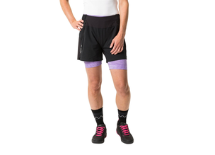 Pantaloni scurti dama pentru bicicleta Vaude Altissimi black uni