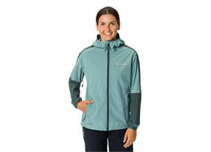 Jacheta de ploaie pentru femei Vaude Moab II Dusty Moss