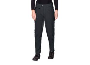 Pantaloni Dama de BIcicleta Vaude Softshell Qimsa II Black