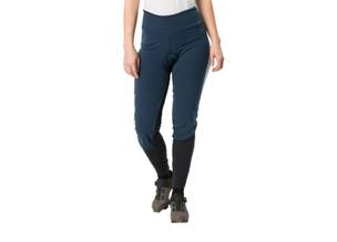 Pantaloni Dama de Bicicleta Vaude Kuro Tights Dark Sea
