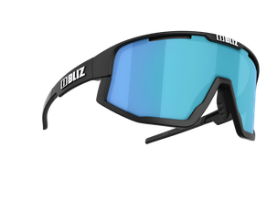 Ochelari De Soare Bliz Fusion Matt Black Lentila Smoke Blue Multi