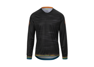 Tricou ciclism Giro LS Roust black