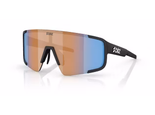 Ochelari de Soare Bliz P003 Small Black Lentila Coral/Orange Mirror Blue