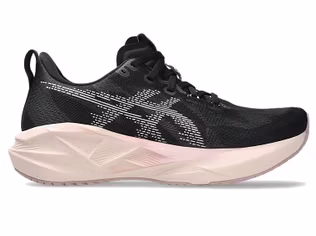 Pantofi Alergare Dama Asics Novablast 5 Black Pearl Pink