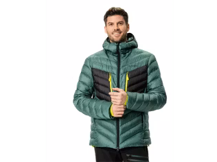 Jacheta de puf Vaude Monviso Down Dusty Forest