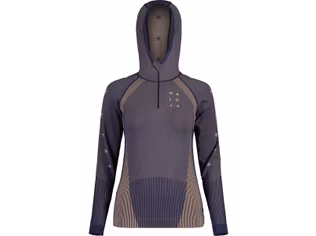Bluza Maloja Dama Blaumeise Shirt Long Sleeve Multisport Night Sky