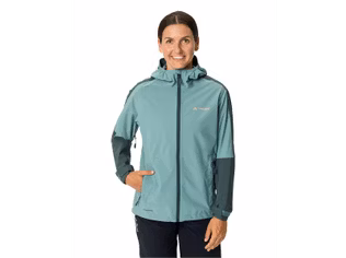Jacheta de ploaie pentru femei Vaude Moab II Dusty Moss