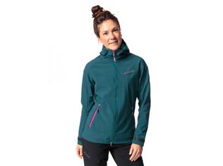 Geaca Softshell Dama Vaude All Year Elope Mallard Green