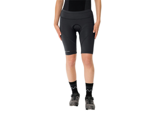 Colanti scurti dama ciclism bibshort Vaude Matera Tights black