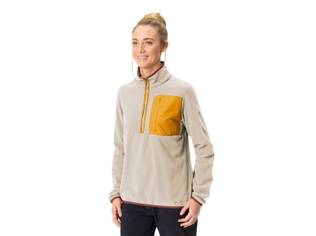 Bluza Dama Fleece Vaude Rosemoor Halfzip Jumper Ecru