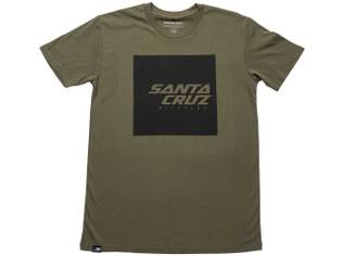 Tricou Santa Cruz Squared Olive