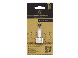 Cap Cartus CO2 Peaty's Holeshot CO2 Tyre Inflator Head Silver