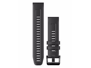 Curea Garmin Quickfit 22 Black Silicone fenix/epix