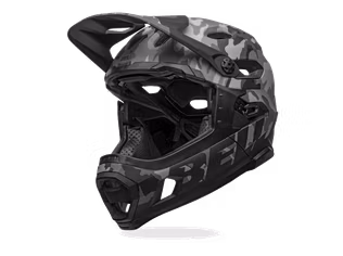 Casca Full Face Bell Super DH Spherical Black Camo