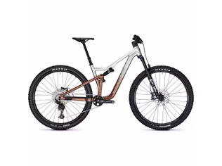 Bicicleta Full Suspension Focus Thron 6.9 29 Nepal Silver Platinum Bronze