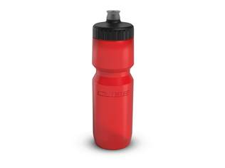 Bidon CUBE Bottle Feather 750ml rosu