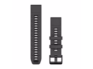 Curea Garmin Quickfit 22 Silicon Graphite Black