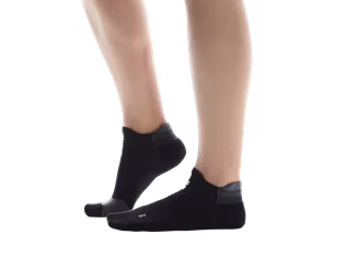 Sosete Alergare Unisex On Performance Run Sock Low Black Eclipse