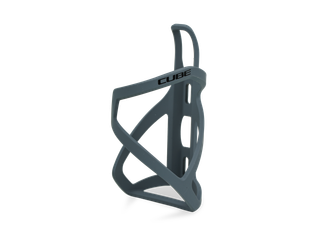 SUPORT BIDON CUBE BOTTLE CAGE HPP LEFT-HAND SIDECAGE MATT BLACK - GLOSSY GREY