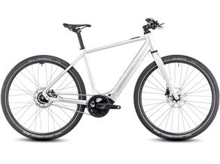 BICICLETA ELECTRICA CUBE EDITOR HYBRID SLX 400X SLEEKGREY/SPECTRAL