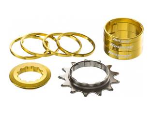 Kit Single Speed Reverse 13T Gold