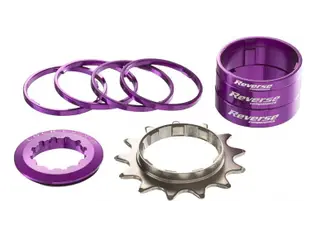 Kit Single Speed Reverse 13T Purple