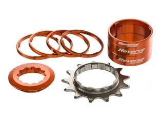Kit Single Speed Reverse 13T Orange