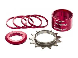 Kit Single Speed Reverse 13T Red