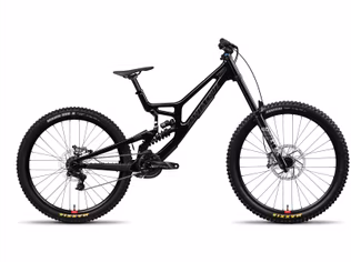 Bicicleta Santa Cruz V10 8 CC S-Kit Gloss Black Sparkle