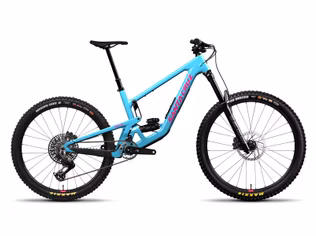 Bicicleta MTB Santa Cruz Nomad Carbon CC 90 Gloss Aqua Magenta