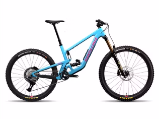 Bicicleta MTB Santa Cruz Nomad 7 Carbon CC XT Di2 Coil Gloss Aqua Magenta