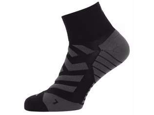 Sosete Alergare Dama On Performance Mid Black Shadow