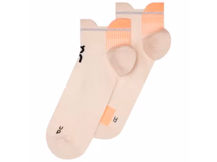 Sosete Alergare Unisex On Performance Mid Pearl Sunstone