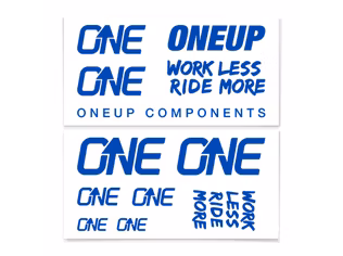 Set stickere ghidon OneUp Components Decal Kit BLUE