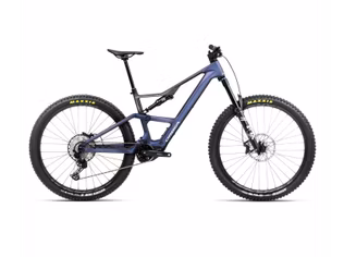 Bicicleta Electrica MTB Orbea Rise LT M20 Tanzanite Carbon, Carbon Raw