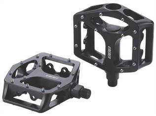 Pedale BBB BPD-32 MountainHigh aluminiu ax CroMo Negru Mat