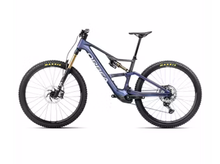 Bicicleta Orbea MTB RISE LT M10 630W Tanzanite Carbon View - Carbon Raw (Matt)
