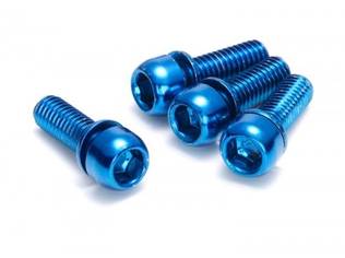 Set 4 Suruburi Otel Reverse Pentru Etrier Blue