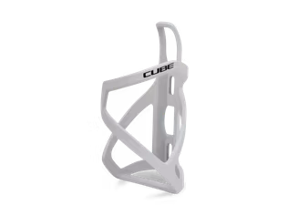 SUPORT BIDON CUBE BOTTLE CAGE HPP LEFT-HAND SIDECAGE MATT BLACK - GLOSSY LIGHTGREY