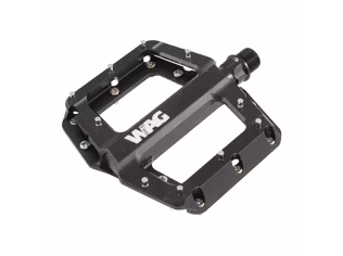 Pedale aluminiu MTB WAG Flat GRIPPER Black