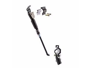 Cric WAG Alloy Side Kickstand Silver Roata 24-29